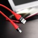 Кабель USB - micro USB Hoco U53 Flash 4A (red)#1983481