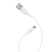 Кабель USB - micro USB Hoco X25 Soarer для HTC/Samsung (100 см) (white)#2031721