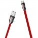 Кабель USB - micro USB HOCO U74 (1,2м) (красный)#422410