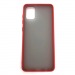 Чехол Samsung A31 (2020) Противоударный Матовый Красный#447133