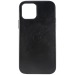 Чехол-накладка - LC011 экокожа MSafe для Apple iPhone 12/iPhone 12 Pro (black)#427076