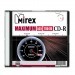 Диск CD-R MIREX MAXIMUM 700 Мб 52x Slim case (1/200)#430306