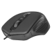 Мышь оптическая DEFENDER Datum MB-347 черный, USB, проводная, 4 кнопки, Тип сенсора#430003