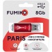                     8GB накопитель FUMIKO Paris красный#432045