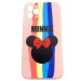 Чехол iPhone 11 Pro (New Model Full) Силикон Print Minnie Розовый#431027