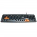 Клавиатура Dialog KS-020U, USB, Black/Orange#1133505