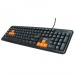 Клавиатура Dialog KS-020U, USB, Black/Orange#1133506
