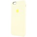 Чехол-накладка - Soft Touch для Apple iPhone 6/iPhone 6S (lemon)#431973