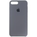 Чехол-накладка - Soft Touch для Apple iPhone 7 Plus/iPhone 8 Plus (dark grey)#1223123