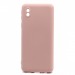 Чехол-накладка Silicone Case NEW ERA для Samsung Galaxy A01 Core светло розовый#434489