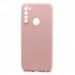 Чехол-накладка Silicone Case NEW ERA для Xiaomi Redmi Note 8T светло розовый#433890
