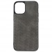 Чехол-накладка Плетеный iphone 12 Mini серый#436656