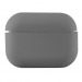 Чехол - силиконовый для кейса Apple AirPods Pro (темно-серый)#702647