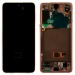 Дисплей для Samsung G991B (S21) модуль Розовый - Ориг#457023