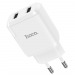 СЗУ HOCO N7 Speedy (2-USB/2.1A) + micro USB кабель (белый)#1338873
