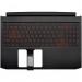 Топ-панель Acer Nitro 5 AN515-44 черная с подсветкой (GTX1650Ti широкий шлейф)#1859437