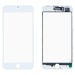 Стекло для переклейки на iPhone 8 Plus в рамке + OCA (белый)#451564