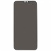 Защитное стекло iPhone 12 Pro Max (6.7) (Full Glue Приватное) тех упаковка Черное#445331