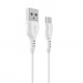 Кабель USB - Micro BOROFONE BX51 (белый) 1м#1856671