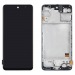Дисплей для Samsung M317F Galaxy M31s в рамке + тачскрин (черный) 100%#1853864