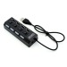 USB - Хаб - HUB01 4USB (black)#446688