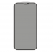Защитное стекло 3D PRIVACY для iPhone 12 Pro Max (черный) (VIXION)#449307
