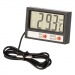 Комнатно-уличный термометр с часами "Rexant"#1439339