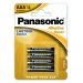 Элемент питания LR 03 Panasonic Alkaline Power BL-4#1621619