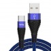 TFN кабель TypeC forza 1.0m blue-black#1519550