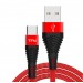 TFN кабель TypeC forza 1.0m red-black#1519551