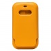 Чехол-конверт - кожаный MSafe для Apple iPhone 12 Pro Max (golden orange)#2055898