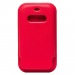 Чехол-конверт - кожаный MSafe для Apple iPhone 12 Pro Max (red)#2055896