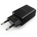 Адаптер постоянного тока 220В с выходом 1гн.USB 5V, 9V, 12V QC3.0 (чёрный) "Cablexpert"#1624526