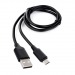 USB кабель для зарядки micro USB "Cablexpert", серия Classic 0.2, чёрный, коробка, 1м#1693246