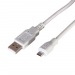Шнур USB (A)шт. -  5 pin micro USB (B) шт. 1,8м "Rexant"#1733265