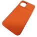                                 Чехол силиконовый iPhone 12/12 Pro (6,1") с защитой для камеры оранжевый*#1791131