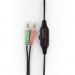 Гарнитура игровая "Gembird" MHS-G210, с регулировкой громкости, кабель 1,8м (чёрно-красный)#1850598