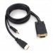 Шнур шт.HDMI - шт.VGA + шт.3,5мм  1,8м "Cablexpert"#1446707
