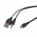 Шнур USB+шт.3,5мм - miniUSB 0,5м "Rexant"#1439536