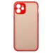 Чехол-накладка - PC041 для Apple iPhone 12 (red/black)#452031