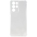 Чехол-накладка противоударный для Samsung Galaxy S21 Ultra прозрачный#457427