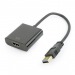 Конвертер шт. USB 3.0 -  гн. HDMI "Cablexpert"#810419