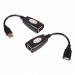 USB удлинитель по витой паре (8P8C) "Rexant"#685532