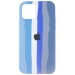 Чехол-накладка Soft Touch для Apple iPhone 12/iPhone 12 Pro (blue rainbow)#585851