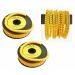Маркер кабельный Ripo жёлтый, диаметр 7,4 мм, цифра 1, шт#453341