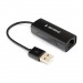 Сетевой адаптер Ethernet шт.USB (A) 2.0 => гн. 8P8C(RJ-45) "Gembird"#801925