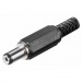 Штекер питания внешний D=5,5мм - внутренний D=2,5мм, L=10мм#2074796
