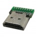 Штекер HDMI A M PCB#1462035