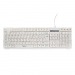 Клавиатура "Gembird" KB-8352U, USB, 105 клавиш (белый)#544286