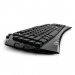 Клавиатура игровая "Gembird" KB-G100L,USB, 104кл.+ 9 клавиш, подсветка синяя, кабель 1,5м (чёрный)#459456